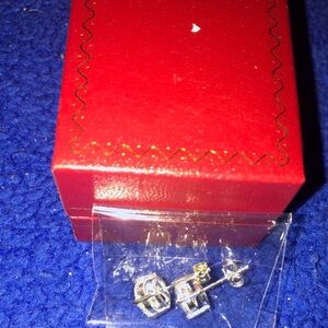 Silver Stud Earrings